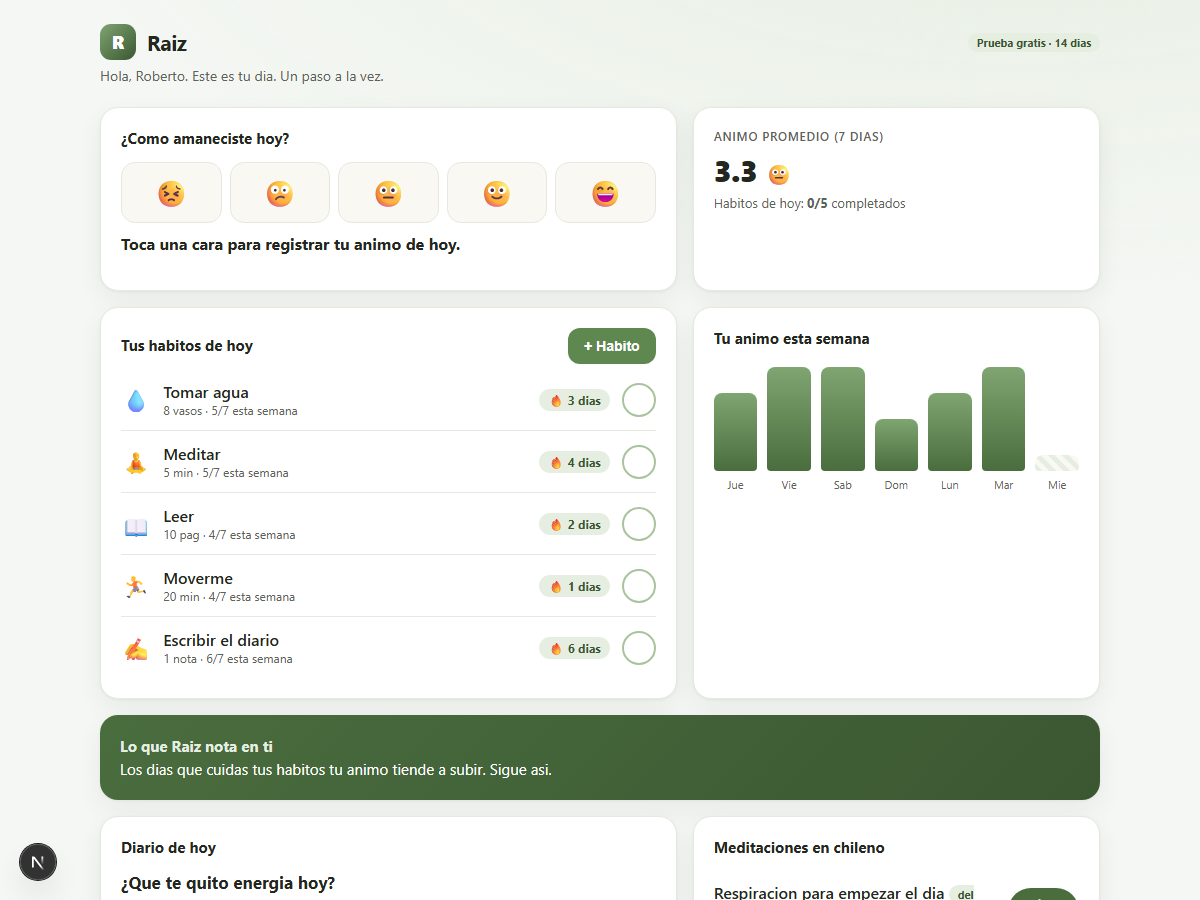 Vista previa de Habitos, bienestar y salud mental